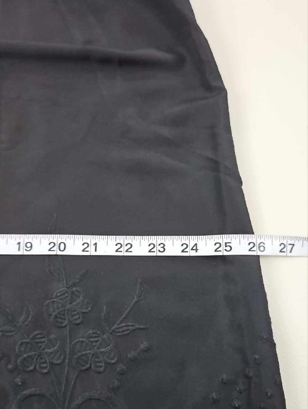 Coldwater Creek Black Sleeveless A-Line Tunic with Lace Hem Size XL - Picture 6 of 10